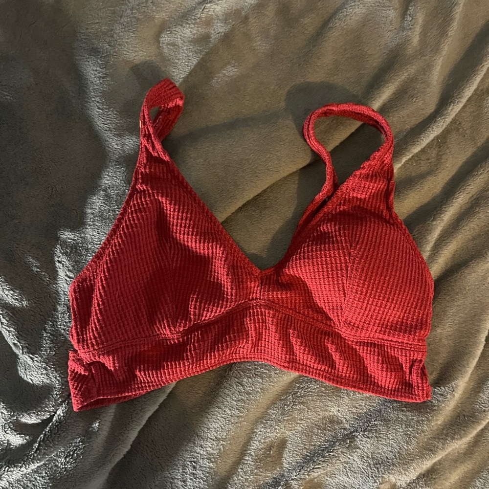 Hollister Waffle Knit Criss Cross Bralette